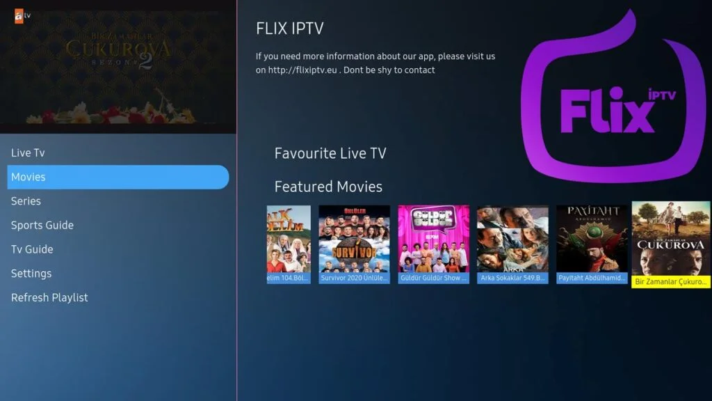 FLIX IPTV APP