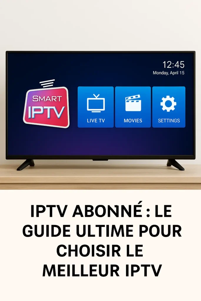 iptv abonné iptv abonné